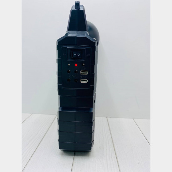 Ліхтар CL-810 Power Bank-Блютус-Радіо із сонячною панеллю+лампочки