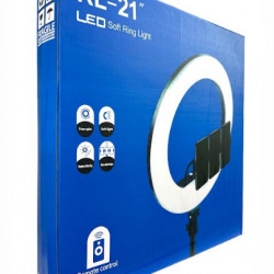 Кольцевая LED лампа RL21 пульт (3крепления для телефона 54см с питанием от 220V / ОРИГИНАЛ!! (6шт)
