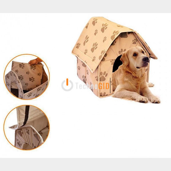 Будиночок для собак та кішок Portable Dog House Будка