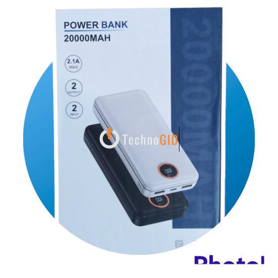 Power Bank 20 000mA