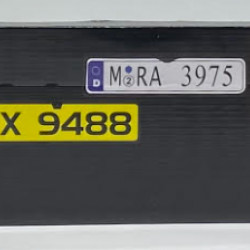 Камера заднего вида с датчиком / EU Car Plate Camera JX 9488 (только черный) (20шт)