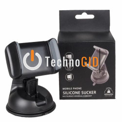 Автомобільний тримач для телефона SILICONE SUCKER Mobile Phone For Car