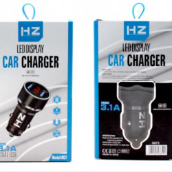 Зарядка Адаптер CAR USB HC7 (Вольтметр-3.1) HZ Global Supplier