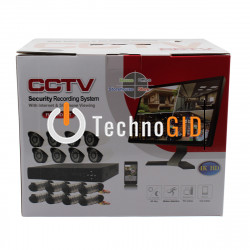 Рег.+ Камери DVR KIT 945 8ch Gibrid набір на 8 камер (4)