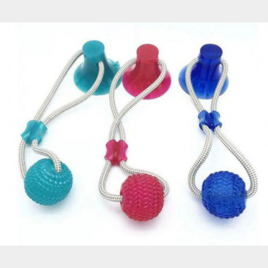 Игрушка для домашних животных с присоской, Dog Toy Rope