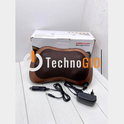 Масажер-подушка для шиї Massage pillow CHM-8028 (8 РОЛИКІВ обертання в обидва боки 360°) 