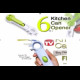 Открывашка консервный нож Kitchen Can Opener 6в1 / ART-0135 Открывашка консервный нож Kitchen Can Opener 6в1 / ART-0135