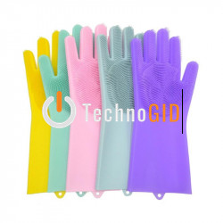 Рукавички для миття посуду Gloves for washing dishes (W-49) 