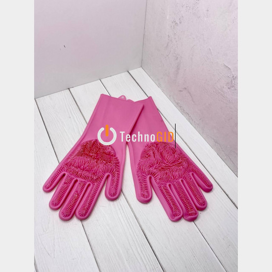 Рукавички для миття посуду Gloves for washing dishes (W-49) 