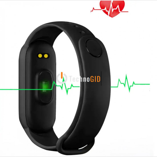 Фітнес-браслет Smart Band M7 (Тільки чорний) 