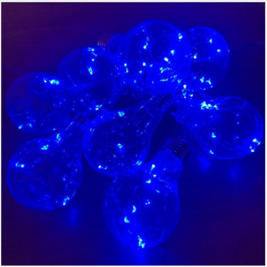 Гирлянда Эдисона 75LED (RD9009) 2,5 метра Цвет LED - Синий 220v 