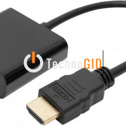 Адаптер HDMI/VGA 12