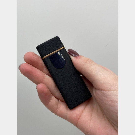Зажигалка USB Lighter (Черный) / ART-0485-3 (заказ от 10шт) (200шт)