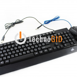 Клавіатура LED GAMING KEYBOARD+Mouse M 710 