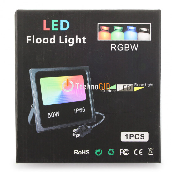 SMART LED ПРОЖЕКТОР 50W IP66 RGB Bluetooth з додатком (18)