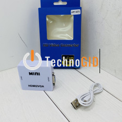 Конвертер HDMI to AV (RCA) \ av 001 (100)