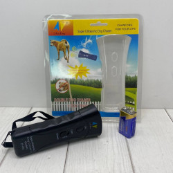 Отпугиватель собак Super Ultrasonic Dog Chaser LK202307-46 (80)