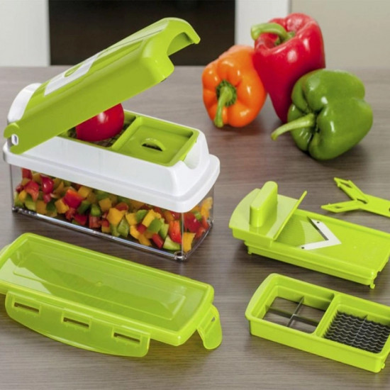 Овочерізка Найсер Дайсер Плюс Nicer Dicer Plus 14 в 1 Овочерізка Найсер Дайсер Плюс Nicer Dicer Plus 14 в 1