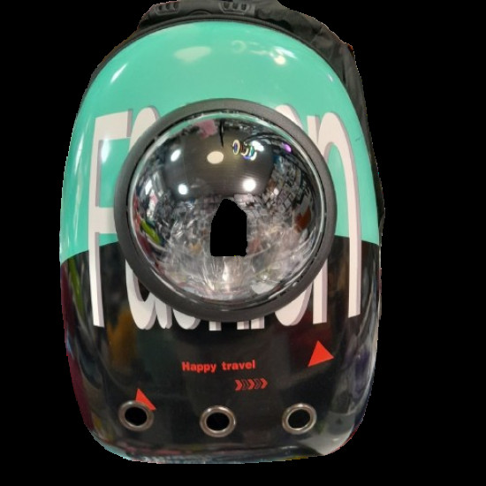 Космічний рюкзак для перенесення тварин CosmoPet з ілюмінатором. Синій