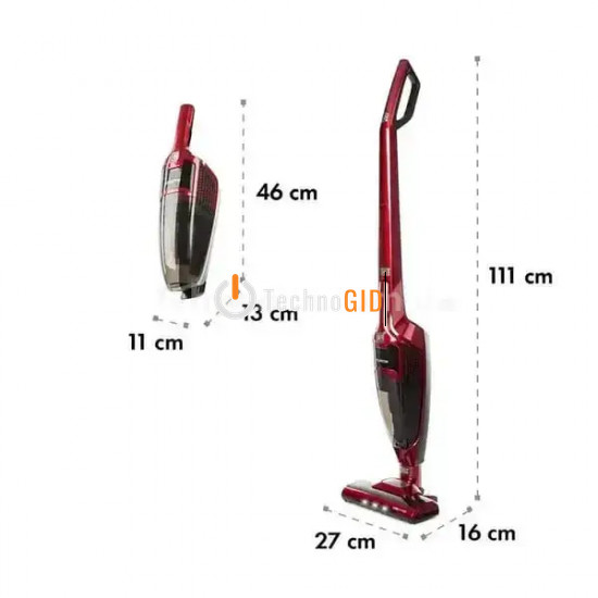 Пилосос MS 4403 cordless battery 2200mah