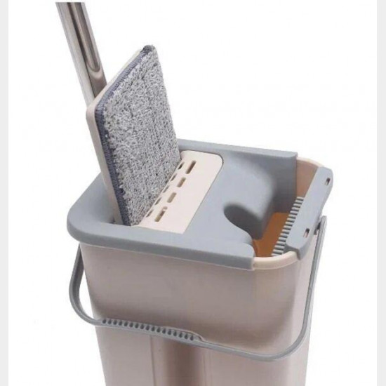Швабра-ледарка Supretto Scratch Cleaning Mop зі складною ручкою та системою віджиму Швабра-ледарка Supretto Scratch Cleaning Mop зі складною ручкою та системою віджиму