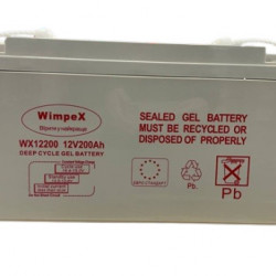 Аккумулятор WX 12200 гелевый 12V200ah 1шт.