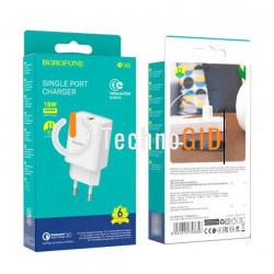 Блочок BOROFONE BN5 USB QC3.0 18w 