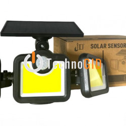 Вуличний ліхтар із сонячною панеллю та датчиком руху Solar Wall Lamp X-BAIL JD2959/1725