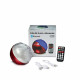 Цветной динамик в форме шара,Q8 High Fidelity Stereo Bluetooth+ пульт