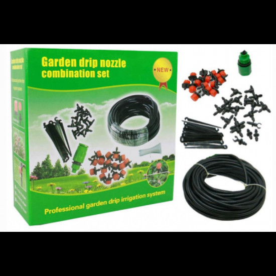 Комплект поливальної труби (10м) Garden Drip Nozzle Combination Set BD181 (100шт)
