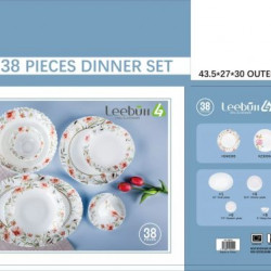 Посуд 38 предметів Leebull H240305
