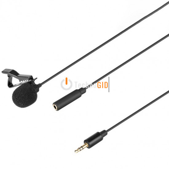 Мікрофон петличка для смартфона Lavalier Micro Phone JH-043-A 3.5 AUX