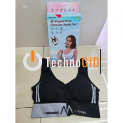 Бюстгалтер Shoulder Sports Suit Спортивний ABC888 (200) (Білі)