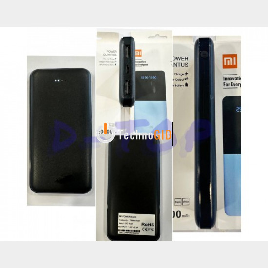 №005 Power Bank Mi 20000 mAh/ 2 Usb/ 1 Micro-USB