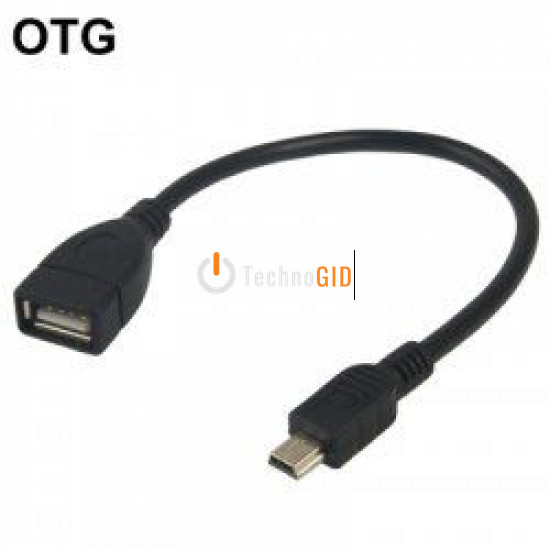 Перехідник OTG USB — MINI USB