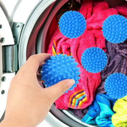 Шарики для стирки в стиральной машине Dryer Balls 2 шт. . Стиральные силиконовые шарики для белья
