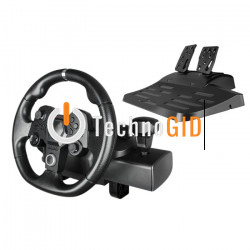 Кермо ігрове GAMING STREEING WHEEL AP7 