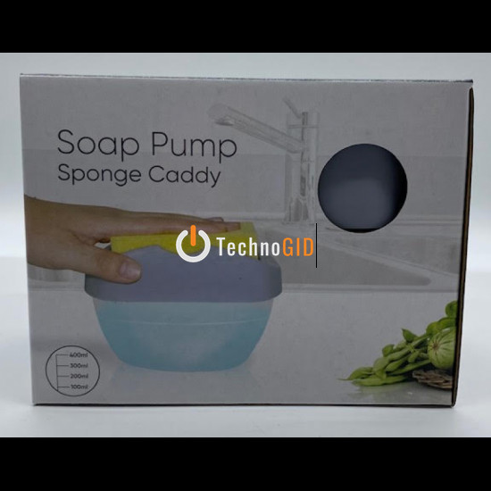 Дозатор мила (замочування) Soap Pump Sponge Caddy  ART-0364