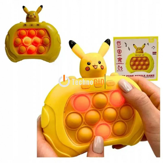 Ігрова консоль Pop It Pikachu Pokemon 