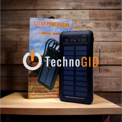 Solar Power Bank 20000 mAh із сонячною панеллю (50) (2)