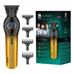 Машина Для Стрижки VGR V921 (Золотий, Синій) 