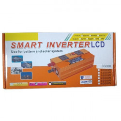 Переобразователь напряжения с 12V на 24V (3500W) LCD (20)