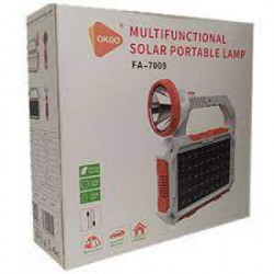 Фонарь OKGO FA-7009 Multifunctional solar portable lamp