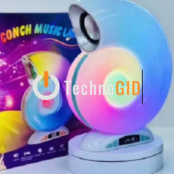 Настільна лампа з колоною RGB-підсвічуваннямBluetooth L39 mini 