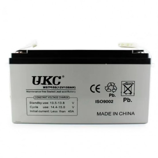 Аккумулятор BATTERY 12V 150A UKC (1) в уп. 1шт. Аккумулятор BATTERY 12V 150A UKC (1) в уп. 1шт.