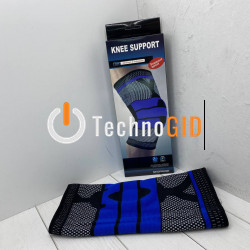 Бандаж на Коліно Knee Support наколінник еластичний компресійний (300)