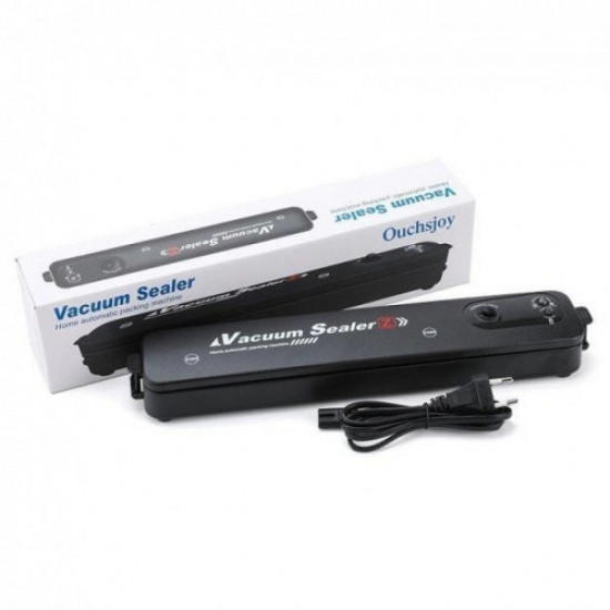 Вакуумний пакувальник Vacuum sealer (чорний) (RD-401) (40)