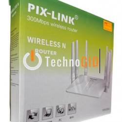 WiFi роутер PIX-LINK LV WR50Q 6 Антена (300m Wireless N-Router) 