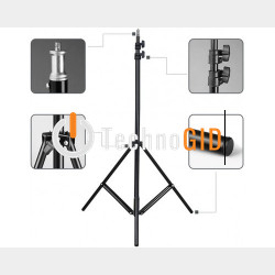 Штатив телескопічний штатив, стійка тринога ніжка для кільцевої лід лампи 