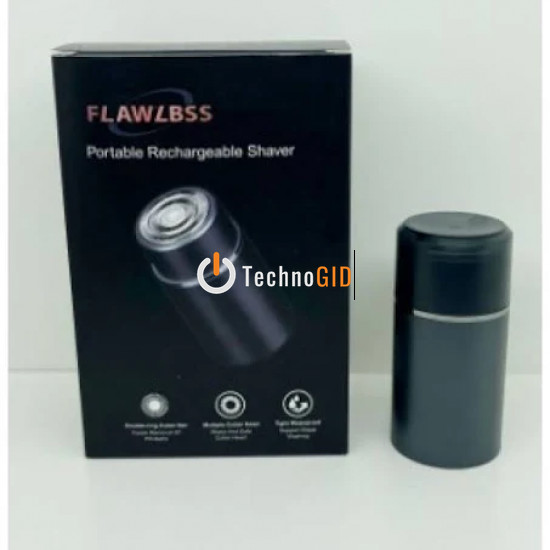 Бритва mini FLAWLESS LY-104 Електробритва для бороди / Бритва для бороди / Електробритва чоловіча